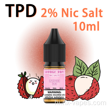 सैवेज वेप निक लवण ई-लिक्विड 10 एमएल थोक